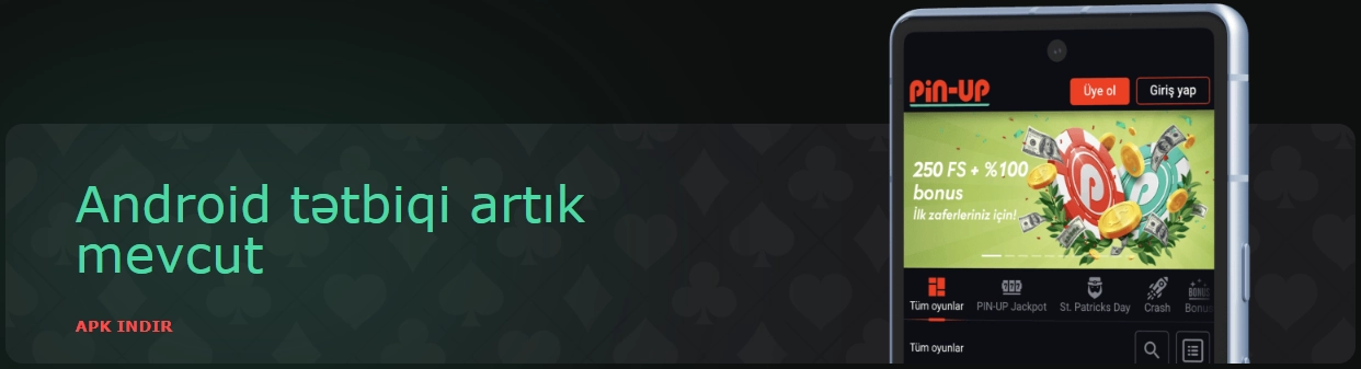 Mobil tətbiq: Pin Up Casino yüklə - Pin-Up oyunu